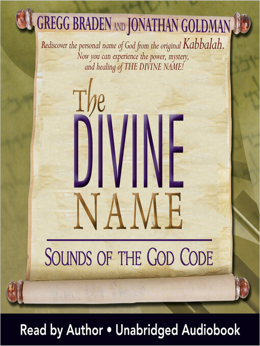 Title details for The Divine Name by Gregg Braden - Wait list